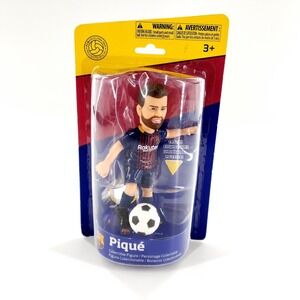 Maccabi Art FC Barcelona Pique 4.5" Soccer Action Figure Brand New Sealed